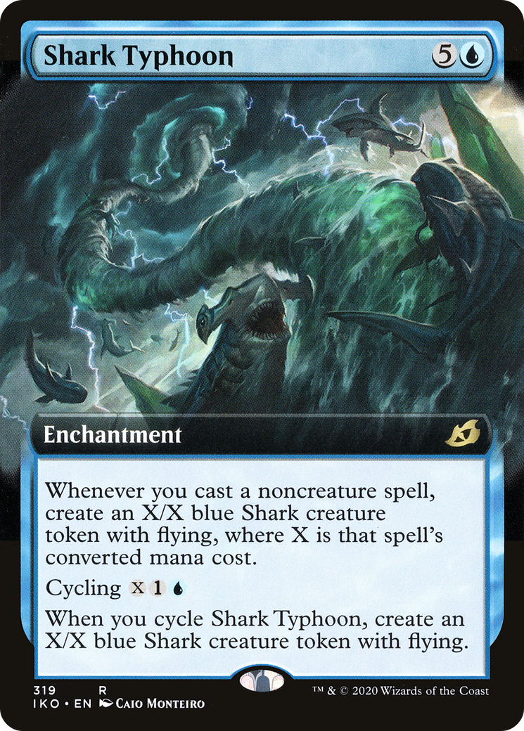 Shark Typhoon (Art étendu) [Ikoria: Lair of Behemoths] 