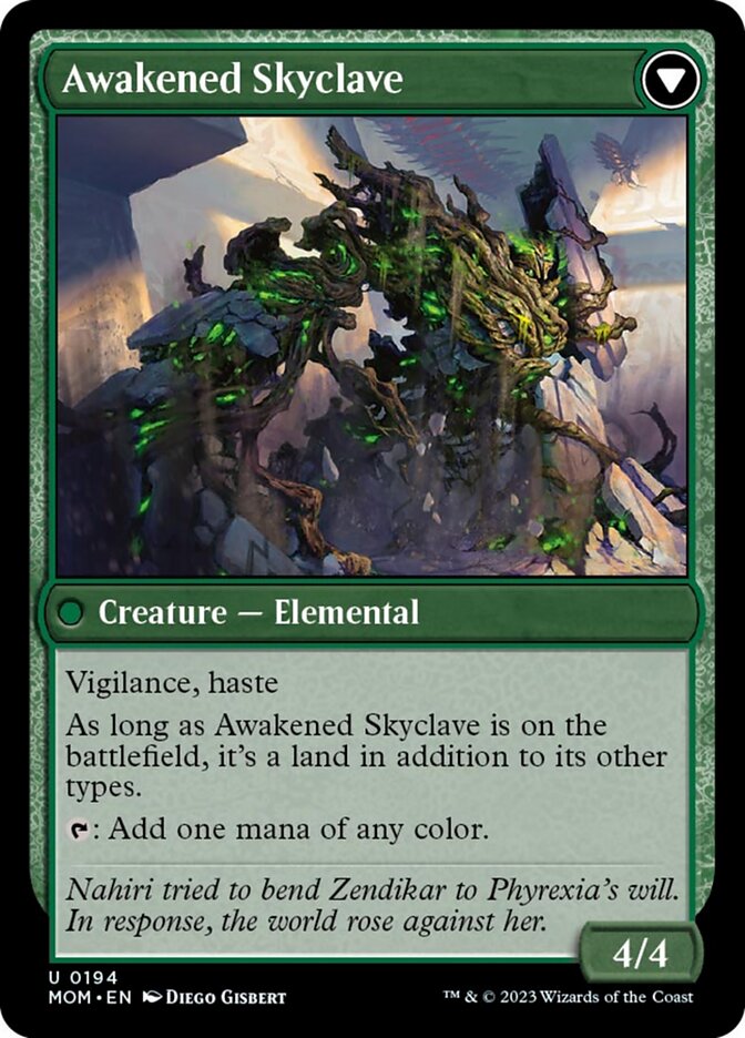 Invasion de Zendikar // Clavette céleste éveillée [Marche de la Machine] 