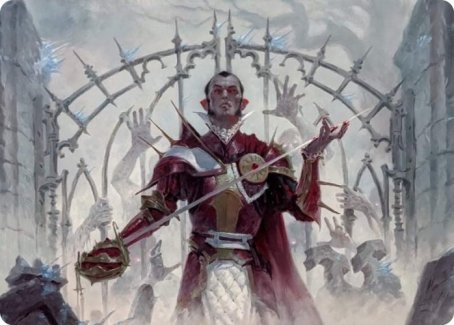 Carte d'art du gardien du cimetière [Innistrad : Crimson Vow Art Series] 