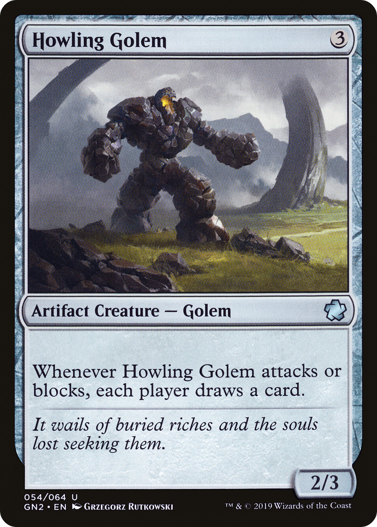 Golem hurlant [Soirée de jeux 2019] 
