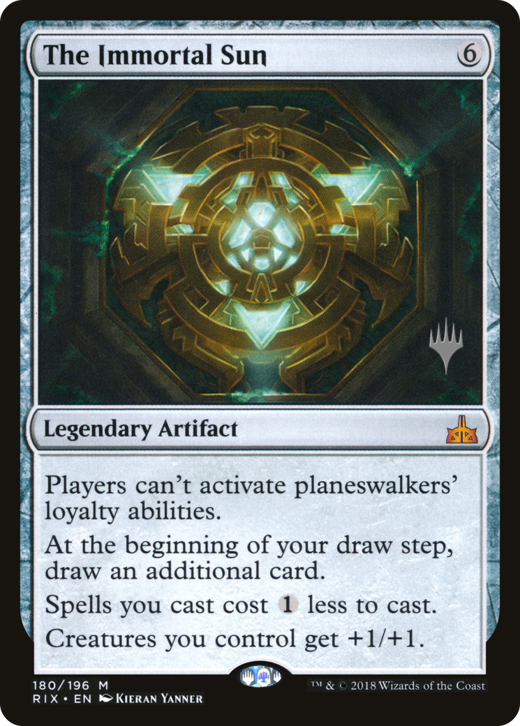 Le Soleil Immortel (Pack Promo) [Promos Rivals of Ixalan] 