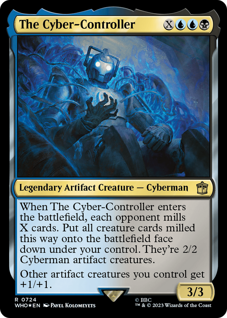 The Cyber-Controller (WHO-724) - Doctor Who Foil