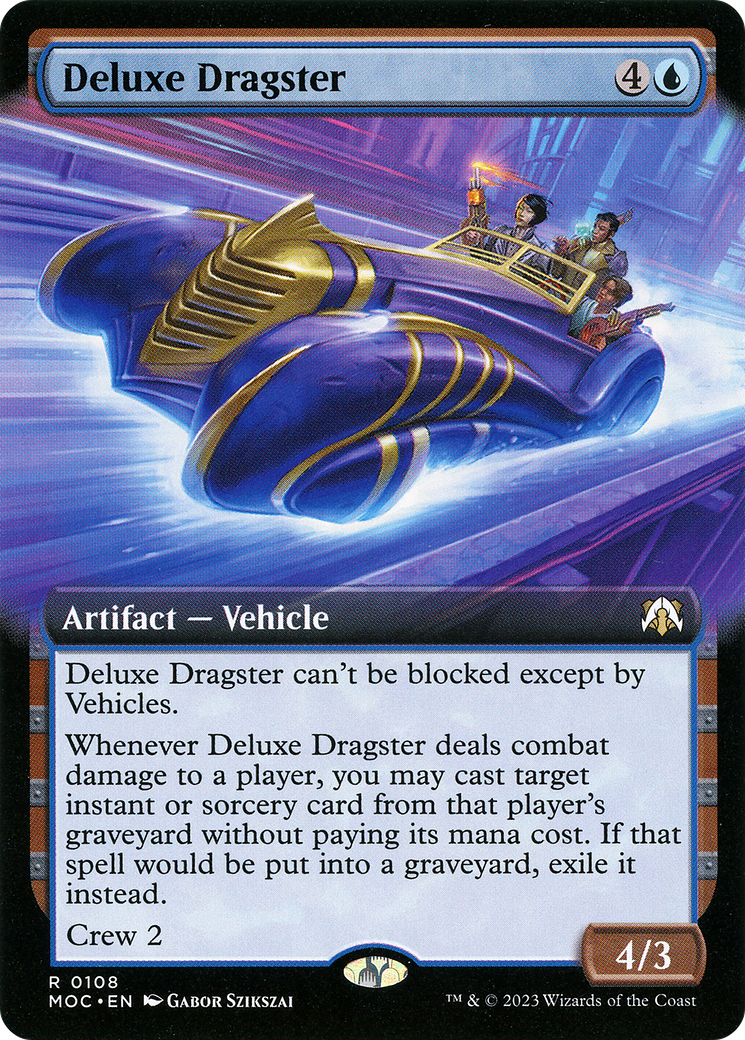 Deluxe Dragster (Extended Art) [Marche du commandant de la machine] 