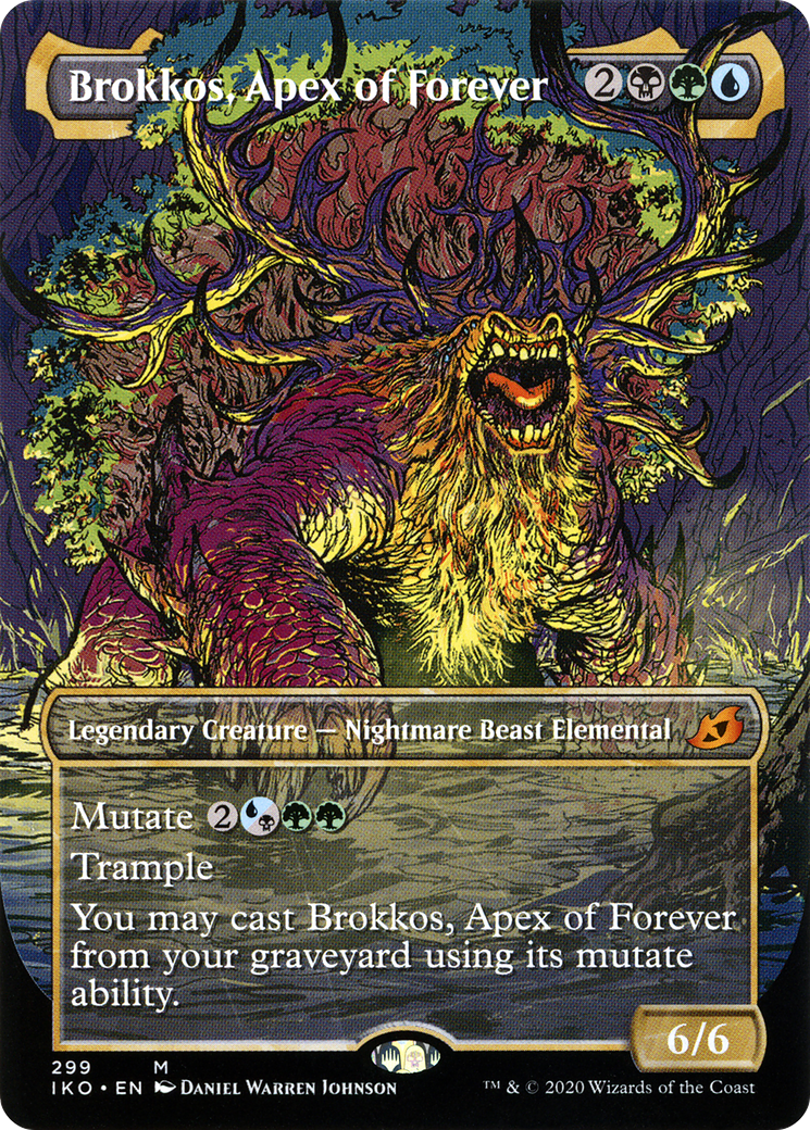 Brokkos, Apex of Forever (Vitrine) [Ikoria : Lair of Behemoths] 