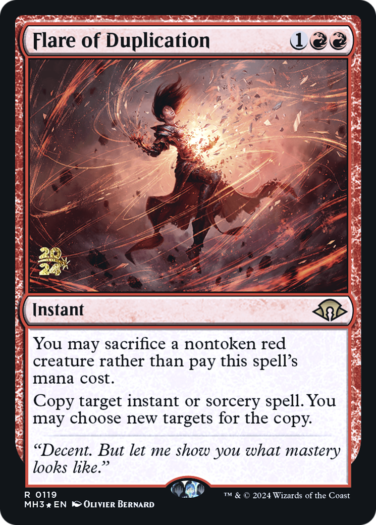 Flare of Duplication [Promotions avant-première de Modern Horizons 3] 