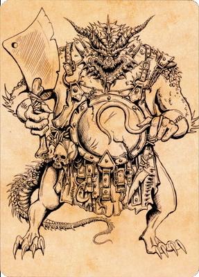 Carte d'art Thrakkus le boucher [Commander Legends : Battle for Baldur's Gate Art Series] 