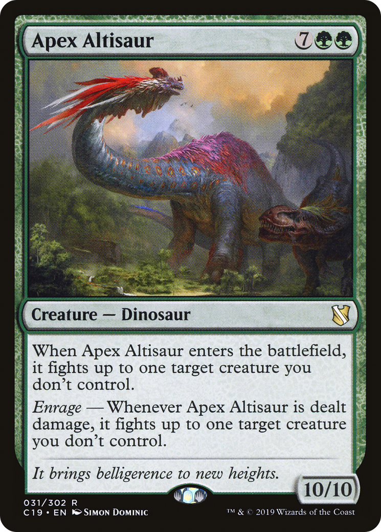 Apex Altisaur [Commandant 2019] 