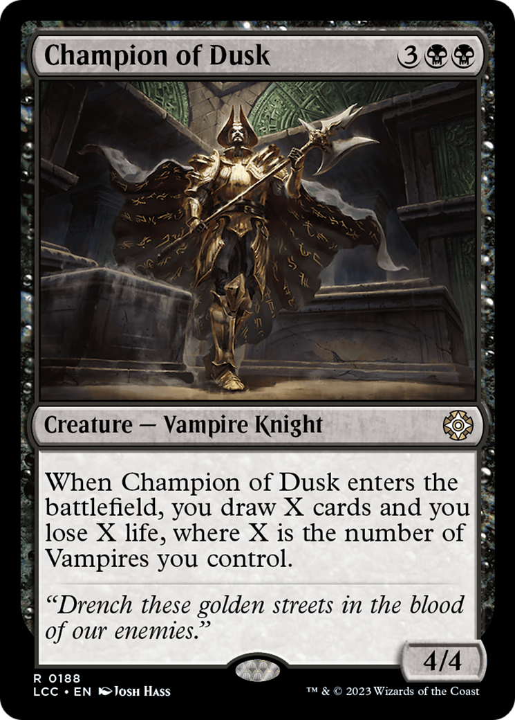 Champion du crépuscule [Commandant des Cavernes perdues d'Ixalan] 