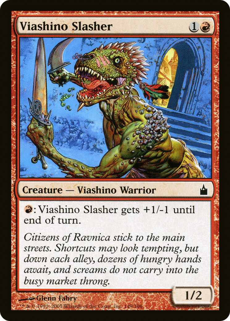 Viashino Slasher (RAV-149) - Ravnica: City of Guilds
