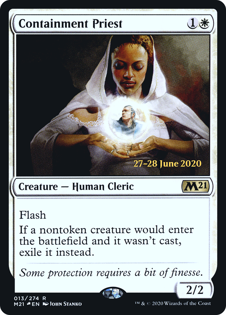 Containment Priest [Promotions avant-première de l'Édition de base 2021] 