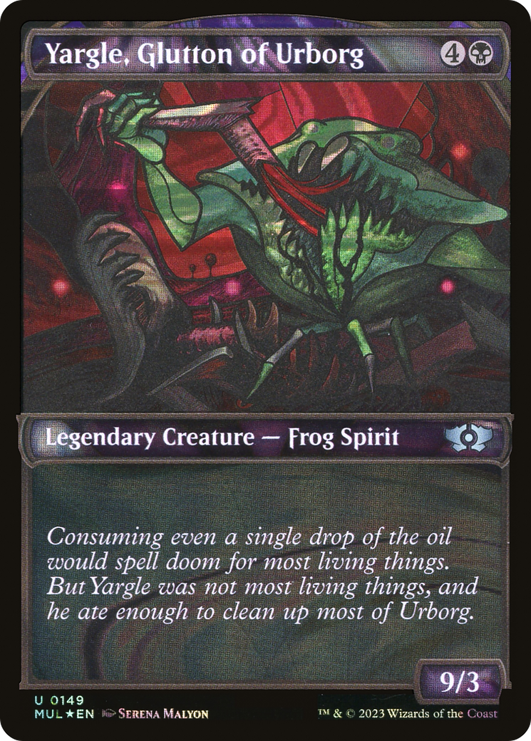 Yargle, Glutton d'Urborg (Halo Foil) [Multiverse Legends] 