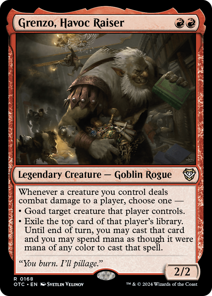 Grenzo, Havoc Raiser [Commandant des hors-la-loi de Thunder Junction] 