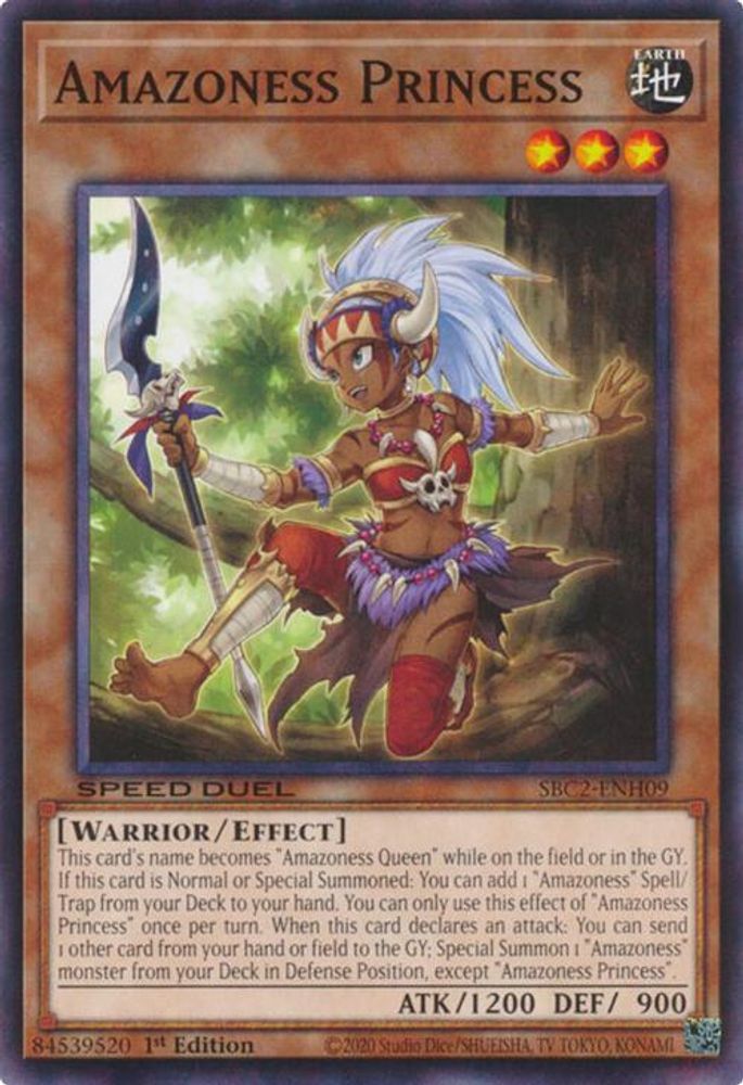 Amazoness Princess (SBC2-ENH09) - Common