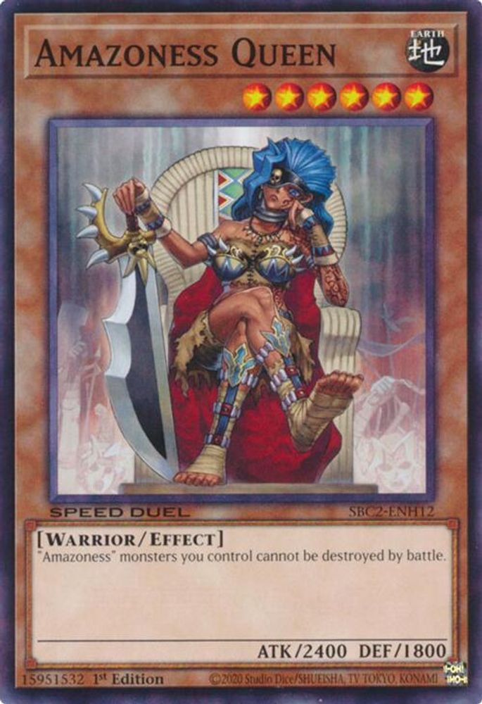 Amazoness Queen (SBC2-ENH12) - Common