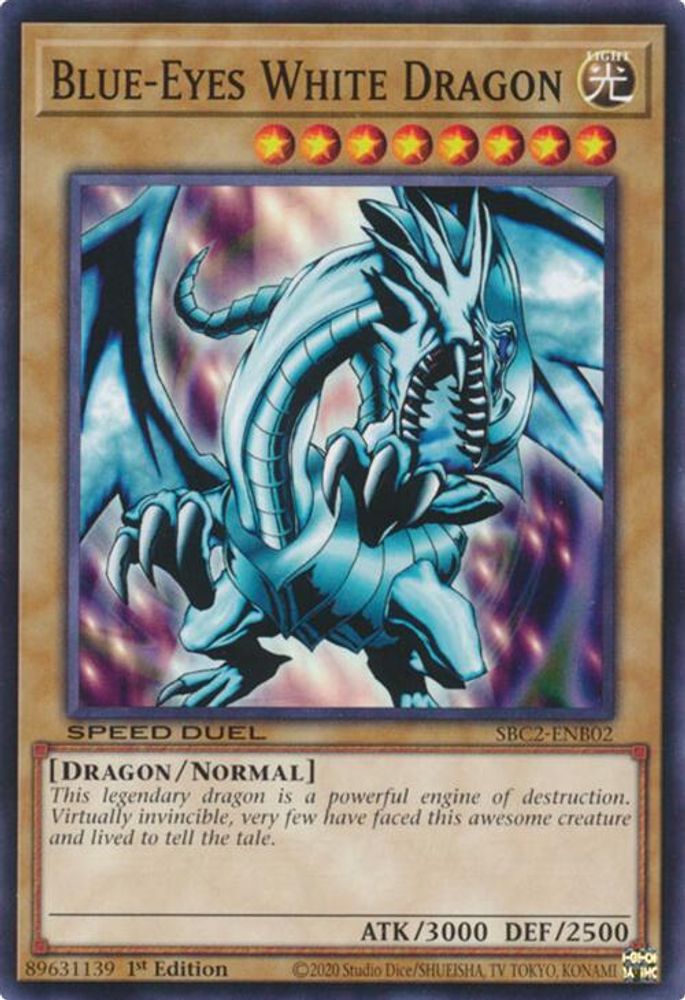 Blue-Eyes White Dragon (SBC2-ENB02) - Common