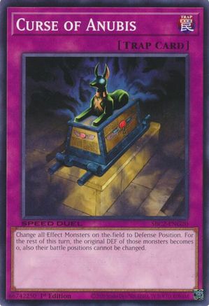 Curse of Anubis (SBC2-ENG20) - Speed Duel: Battle City Finals 1st Edition