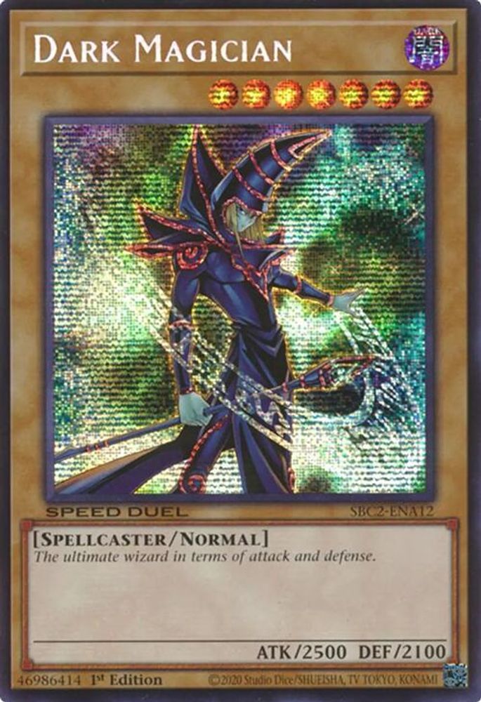 Dark Magician (PSR) (SBC2-ENA12) - Prismatic Secret Rare