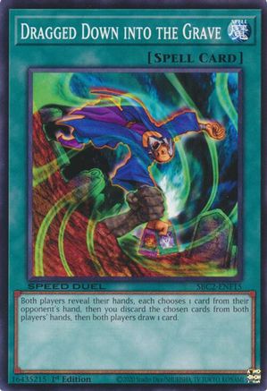 Dragged Down into the Grave (SBC2-ENF15) - Speed Duel: Battle City Finals 1st Edition