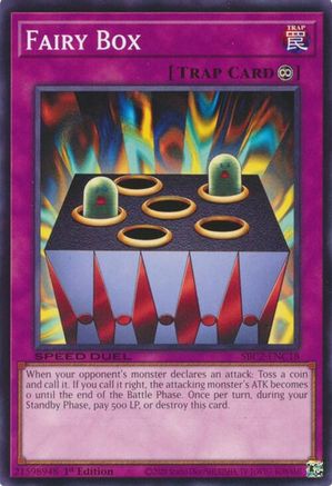 Fairy Box (SBC2-ENC18) - Speed Duel: Battle City Finals 1st Edition
