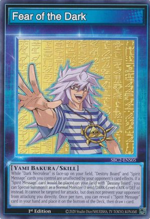 Fear of the Dark (SBC2-ENS05) - Speed Duel: Battle City Finals 1st Edition