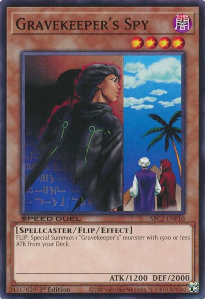 Gravekeeper's Spy (SBC2-ENF10) - Common