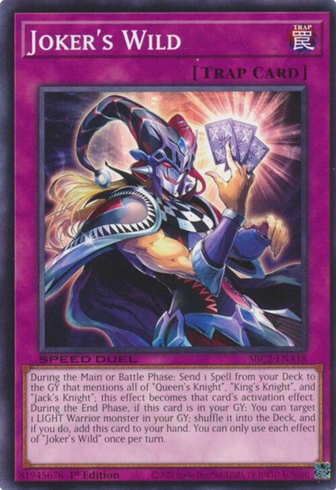 Joker's Wild (SBC2-ENA18) - Common