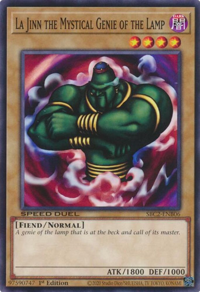 La Jinn the Mystical Genie of the Lamp (SBC2-ENB06) - Common