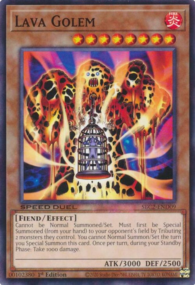 Lava Golem (SBC2-END09) - Common