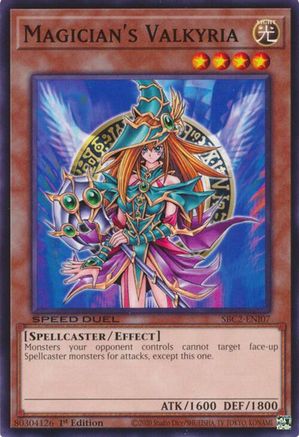 Magician's Valkyria (SBC2-ENI07) - Speed Duel: Battle City Finals 1st Edition