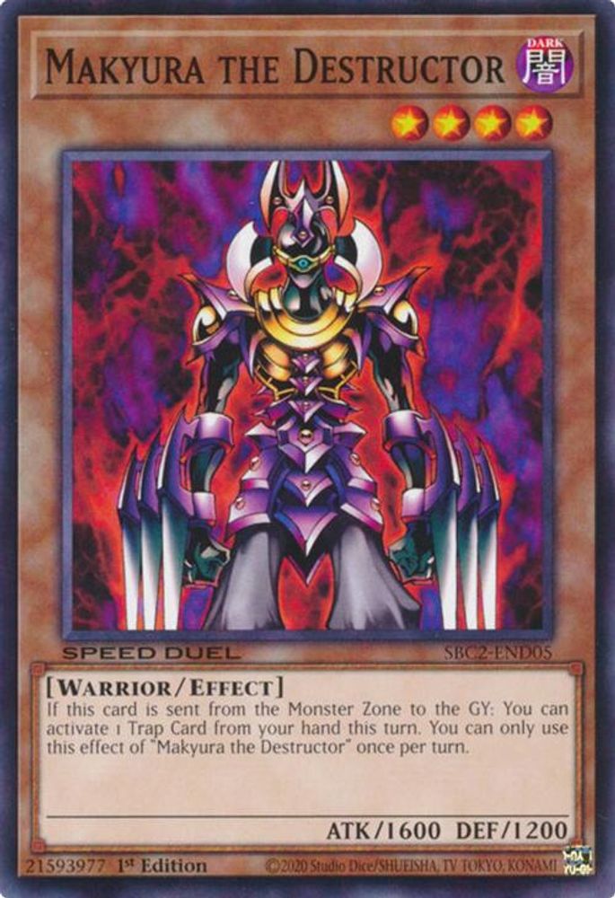 Makyura the Destructor (SBC2-END05) - Common