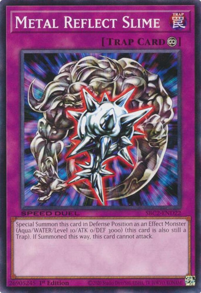 Metal Reflect Slime (SBC2-END22) - Common