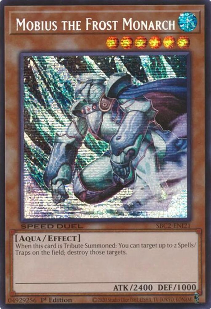 Mobius the Frost Monarch (PSR) (SBC2-ENI21) - Prismatic Secret Rare
