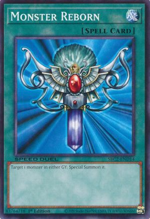 Monster Reborn (SBC2-END14) (SBC2-END14) - Speed Duel: Battle City Finals 1st Edition