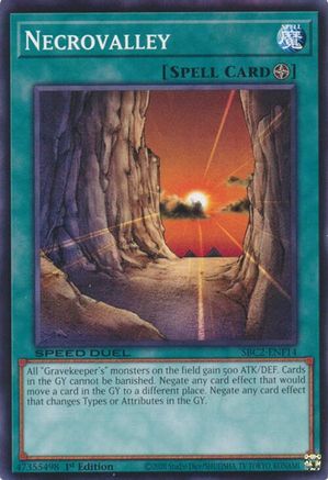 Necrovalley (SBC2-ENF14) - Speed Duel: Battle City Finals 1st Edition