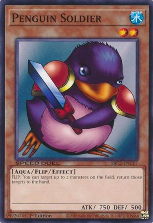Penguin Soldier (SBC2-ENC07) - Speed Duel: Battle City Finals 1st Edition