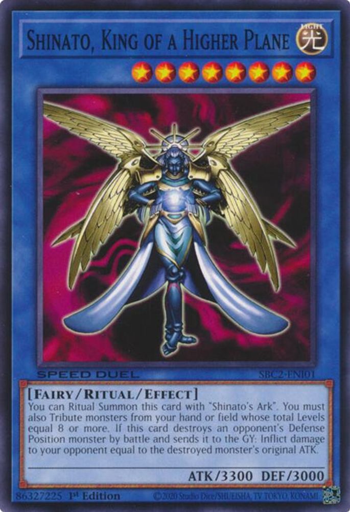 Shinato, King of a Higher Plane (SBC2-ENI01) - Common