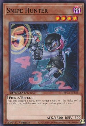 Snipe Hunter (SBC2-ENE05) - Speed Duel: Battle City Finals 1st Edition