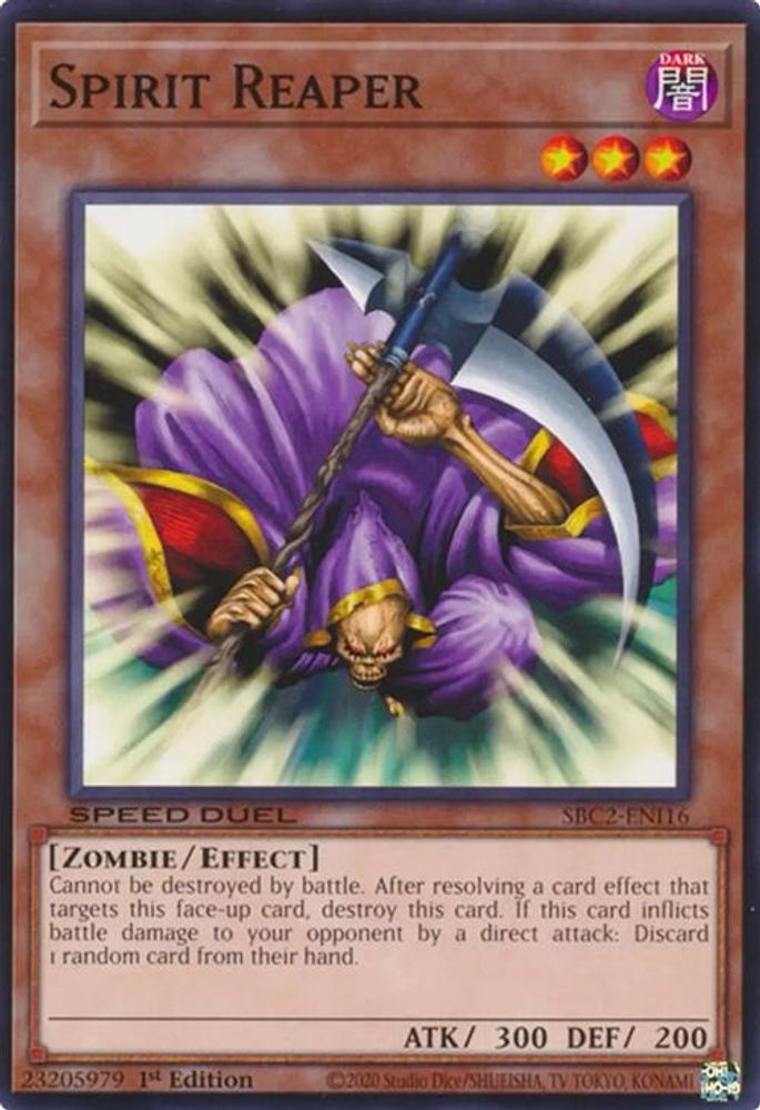 Spirit Reaper (PSR) (SBC2-ENI16) - Prismatic Secret Rare