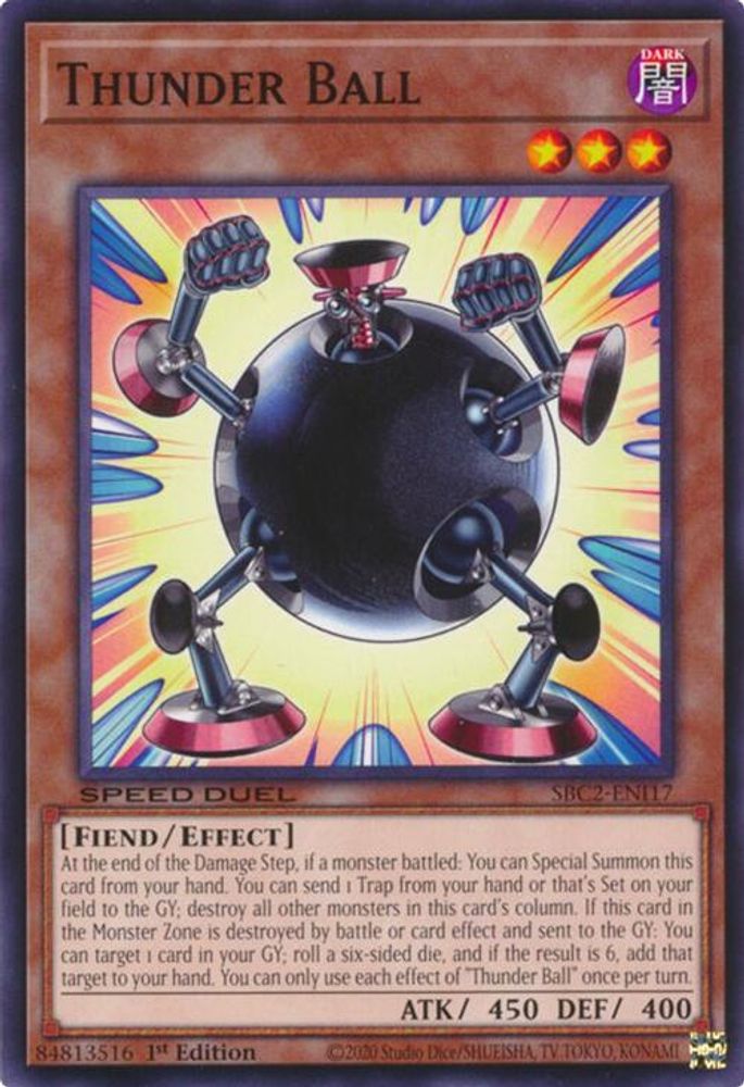 Thunder Ball (SBC2-ENI17) - Common