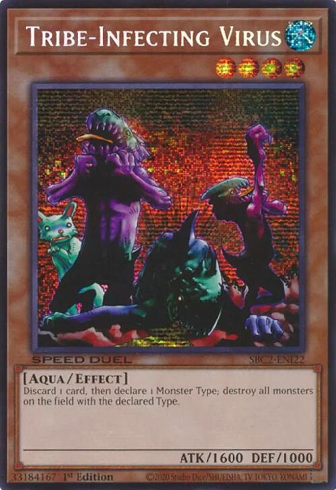 Tribe-Infecting Virus (PSR) (SBC2-ENI22) - Prismatic Secret Rare