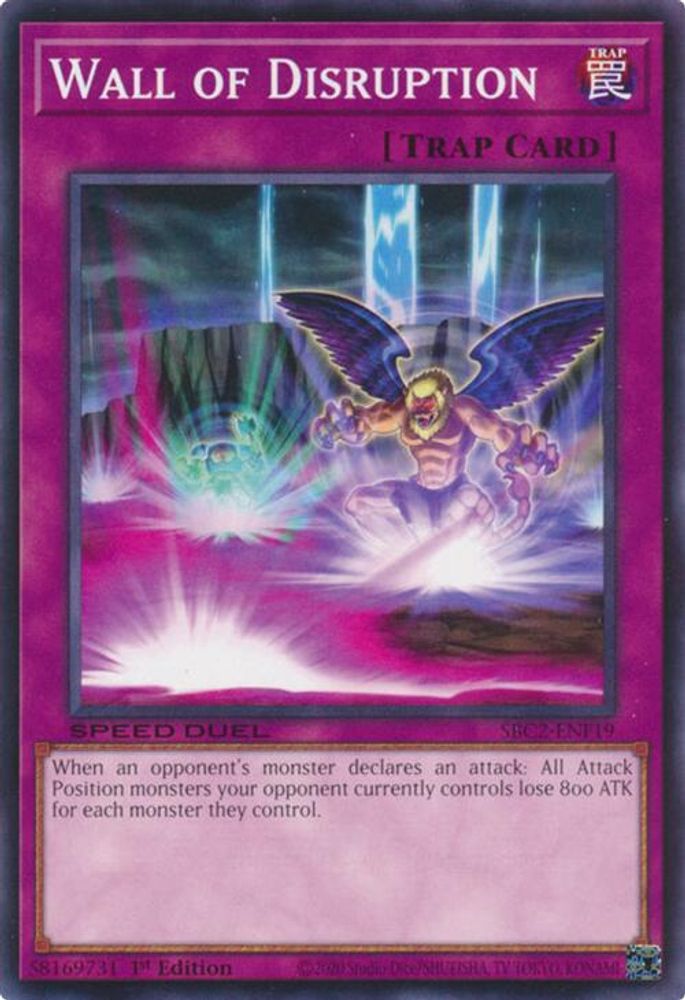 Wall of Disruption (SBC2-ENF19) - Common