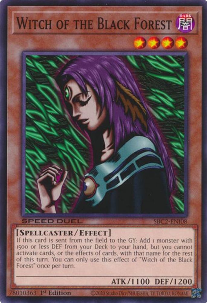 Witch of the Black Forest (SBC2-ENI08) - Common