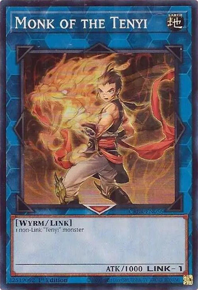 Monk of the Tenyi (SR) (CRBR-EN056) - Super Rare