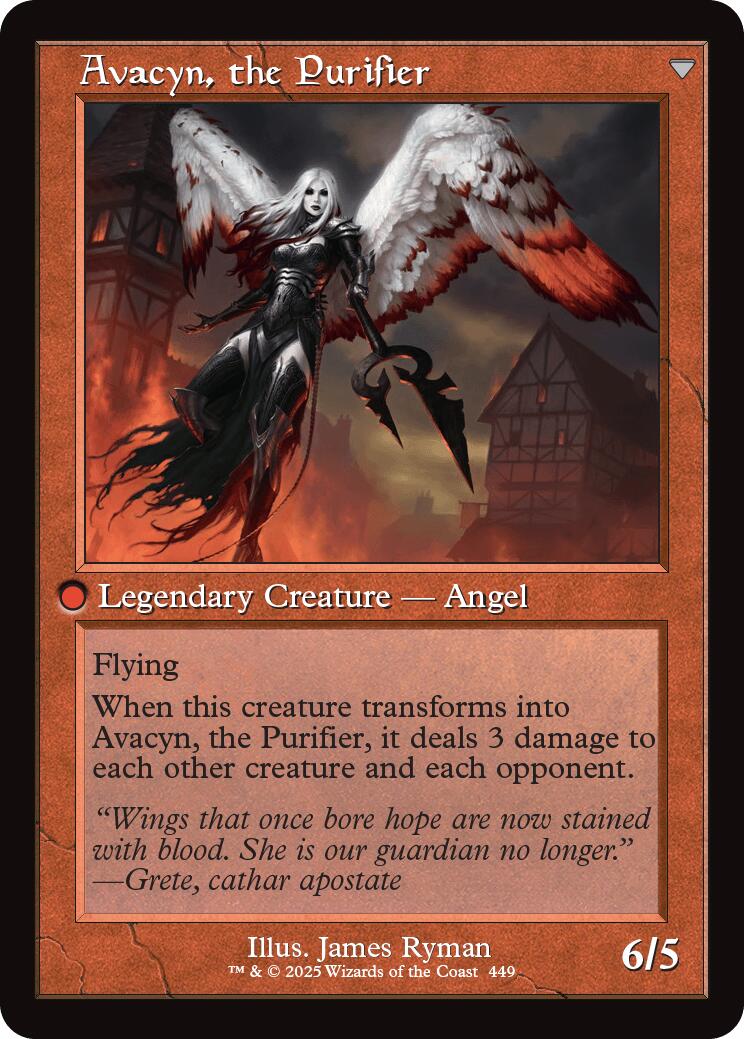 Archangel Avacyn (Retro Frame) (INR-449) - Innistrad Remastered