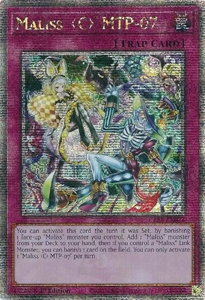 Maliss C MTP-07 (Quarter Century Secret Rare) (CRBR-EN022) - Quarter Century Secret Rare
