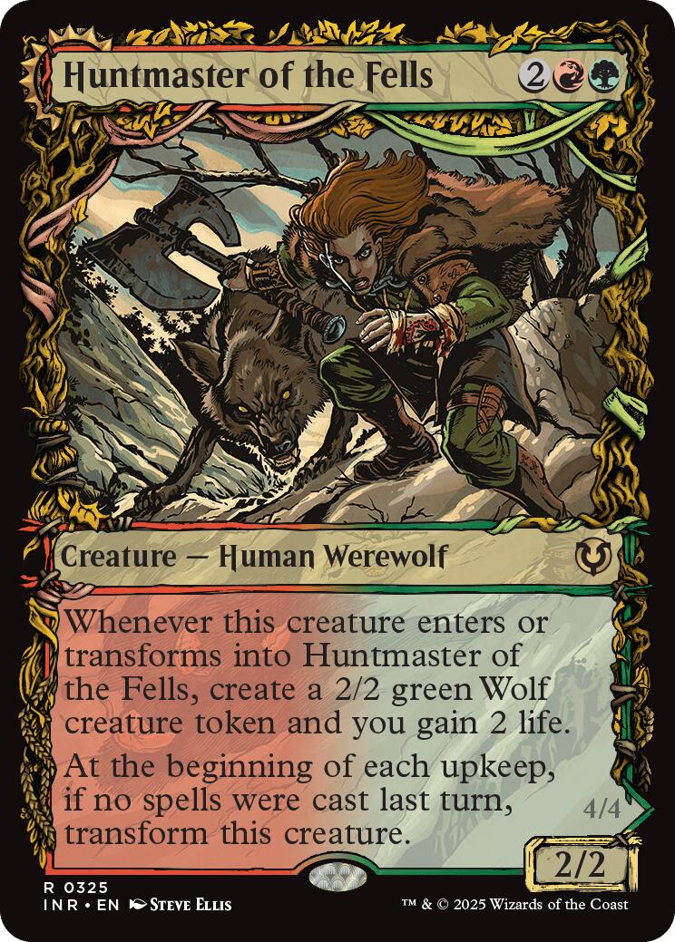 Huntmaster of the Fells (Showcase) (INR-325) - Innistrad Remastered: (Showcase)
