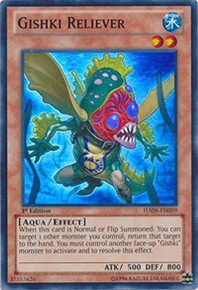 Gishki Reliever (HA06-EN009) - Super Rare