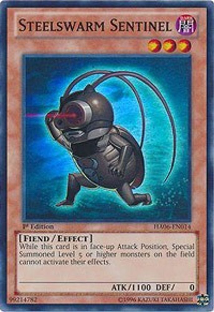 Steelswarm Sentinel (HA06-EN014) - Super Rare