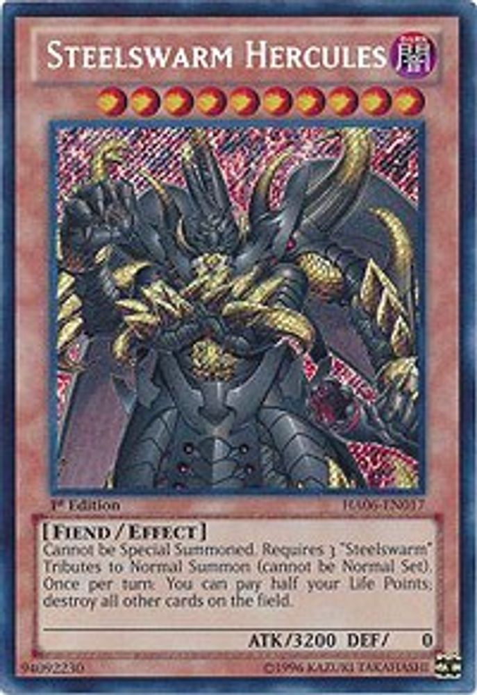 Hercules Steelswarm [HA06-EN017] Secret Rare 
