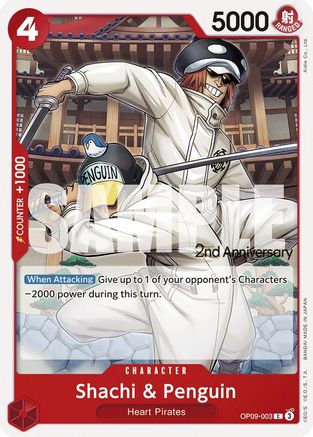 Shachi & Penguin (OP09-003) - Common